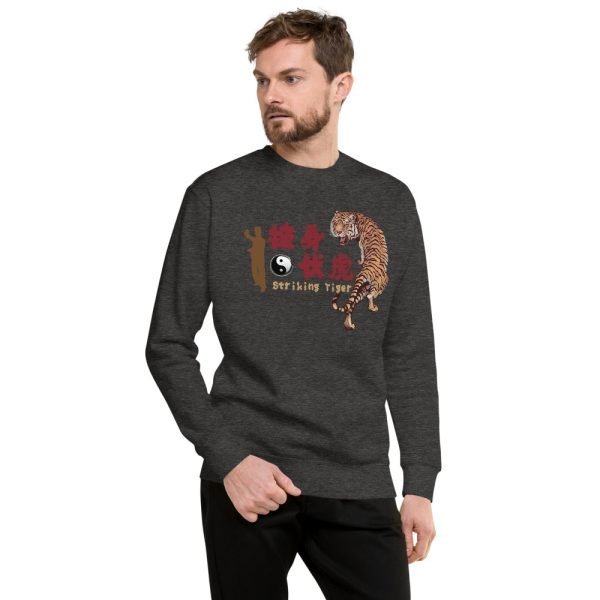 unisex-fleece-pullover-charcoal-heather-front-617cfedf9d809.jpg Tai Chi Sweatshirt