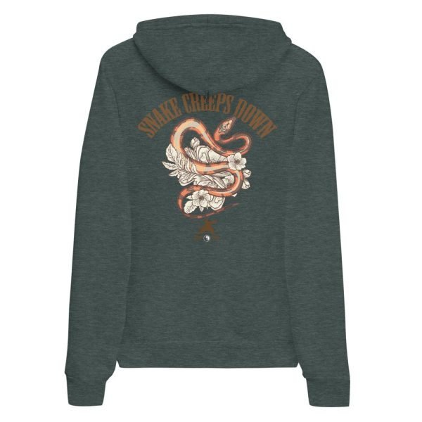 unisex-pullover-hoodie-heather-forest-back-6197221453b67.jpg Tai Chi Snake Creeps Down Unisex Hoodie
