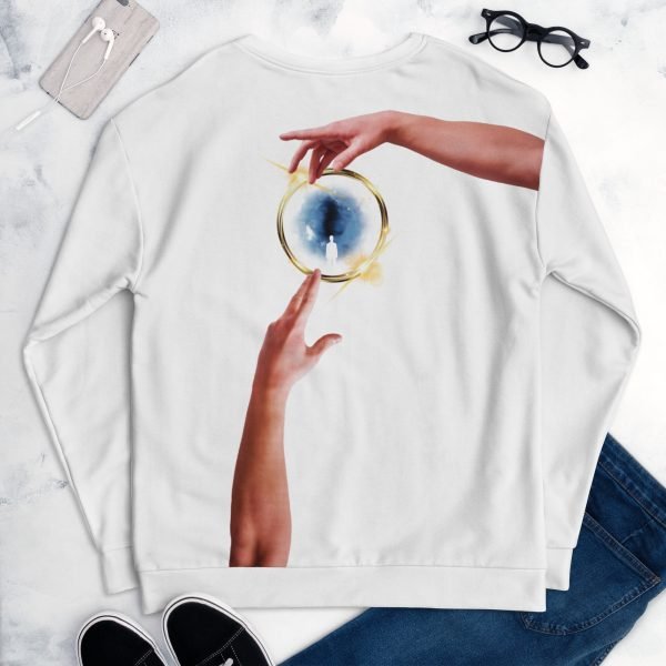 all-over-print-unisex-sweatshirt-white-back-62528ee25a2a9 Tai Chi Strum the Lute Unisex Sweatshirt