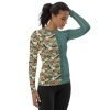 all-over-print-womens-rash-guard-white-right-6248162b86dcd.jpg Tai Chi White Crane Spreads Wings Women's Rash Guard