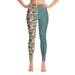 Tai Chi White Crane Spreads Wings Leggings