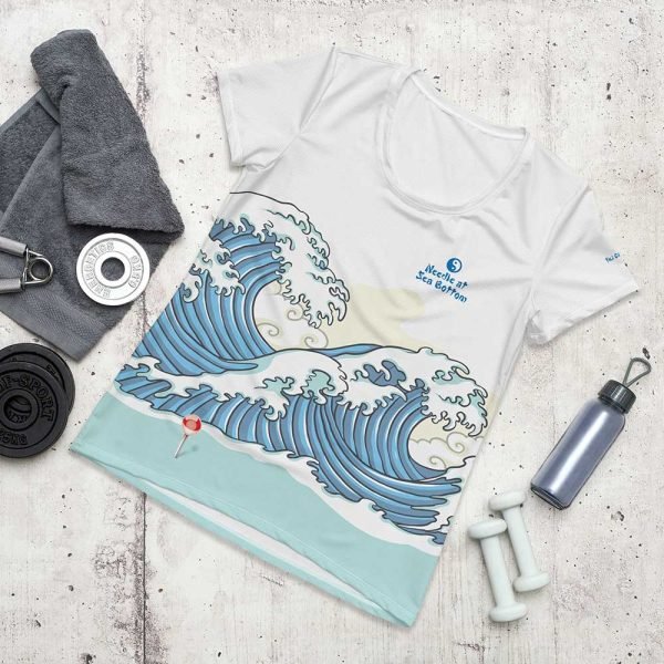 all-over-print-womens-athletic-t-shirt-white-front-62b6bcc637c27 Tai Chi Needle at Sea Bottom Women’s Athletic T-shirt