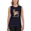 unisex-muscle-shirt-navy-front-62b5600c057ff.jpg Tai Chi Golden Rooster Stands On One Leg Tank Top