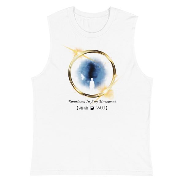 unisex-muscle-shirt-white-front-62b3e84e391aa.jpg Tai Chi Wuji Unisex Tank Top