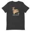 unisex-staple-t-shirt-dark-grey-heather-front-62b54a3b3e770.jpg Tai Chi Golden Rooster Stands On One Leg Unisex T-Shirt
