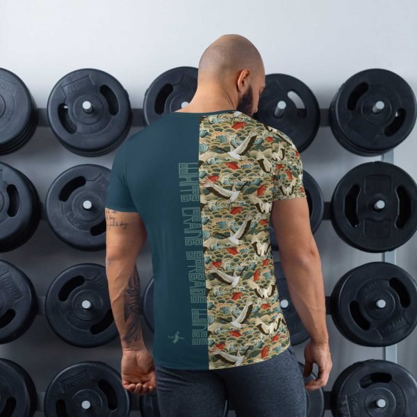 all-over-print-mens-athletic-t-shirt-white-back-62c3d379bbef9 Tai Chi White Crane Spreads Wings Men’s Athletic T-Shirt