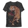 Tai Chi Striking Tiger Men’s Athletic T-Shirt