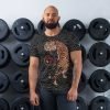 Tai Chi Striking Tiger Men’s Athletic T-Shirt