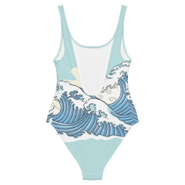 all-over-print-one-piece-swimsuit-white-back-62c2885416ab0 Tai Chi Needle at Sea Bottom One-Piece Swimsuit
