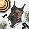 all-over-print-one-piece-swimsuit-white-front-62ccf6f64ab14 Tai Chi Striking Tiger One-Piece Swimsuit