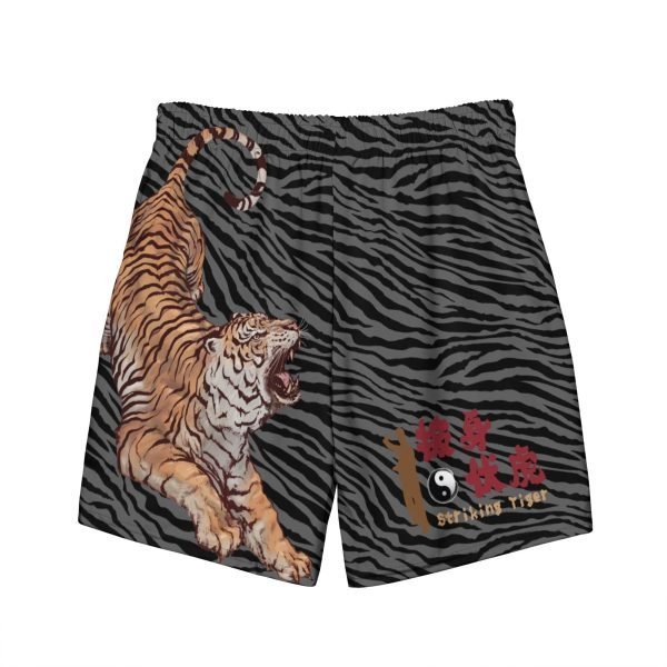 all-over-print-swim-trunks-white-back-62cd062095c35 Tai Chi Striking Tiger Men’s Swim Trunks