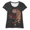 Tai Chi Striking Tiger Women’s Athletic T-shirt