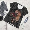 Tai Chi Striking Tiger Women’s Athletic T-shirt