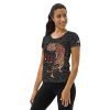 Tai Chi Striking Tiger Women’s Athletic T-shirt