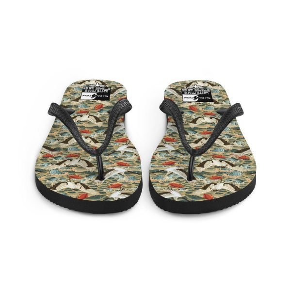 sublimation-flip-flops-white-front-62df745dd794c.jpg Tai Chi White Crane Spreads Wings Flip Flops
