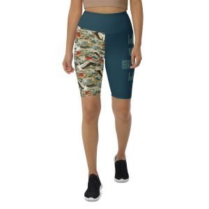 all-over-print-biker-shorts-white-front-62f5f48721049 Tai Chi White Crane Spreads Wings Biker Shorts