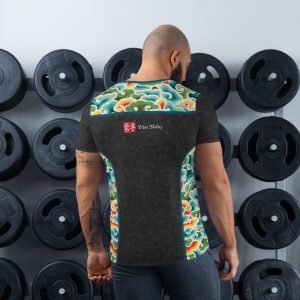 tai chi cloud hands men's athletic t-shirt