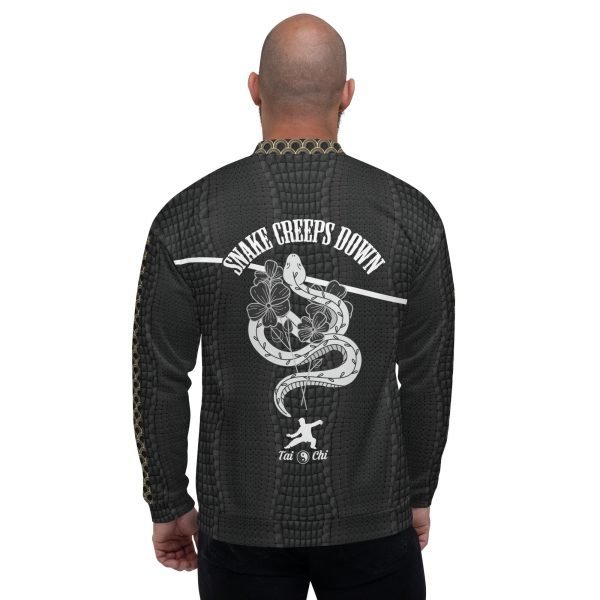 all-over-print-unisex-bomber-jacket-white-back-63ff1fefedad8.jpg tai chi snake creeps down single whip dip bomber jacket