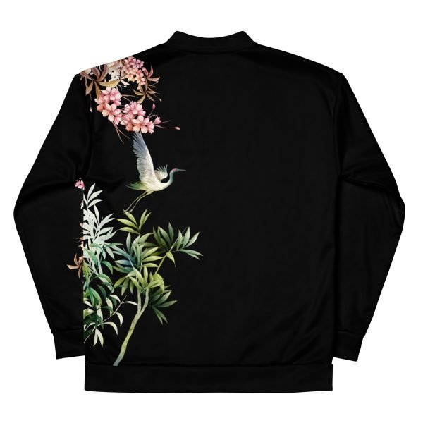 all-over-print-unisex-bomber-jacket-white-back-64118763c3e13.jpg white crane bomber jacket