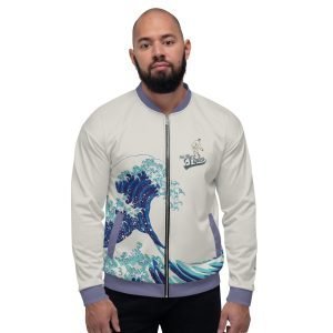 Pictures from the Floating World Japan Wave Vintage Bomber Jacket