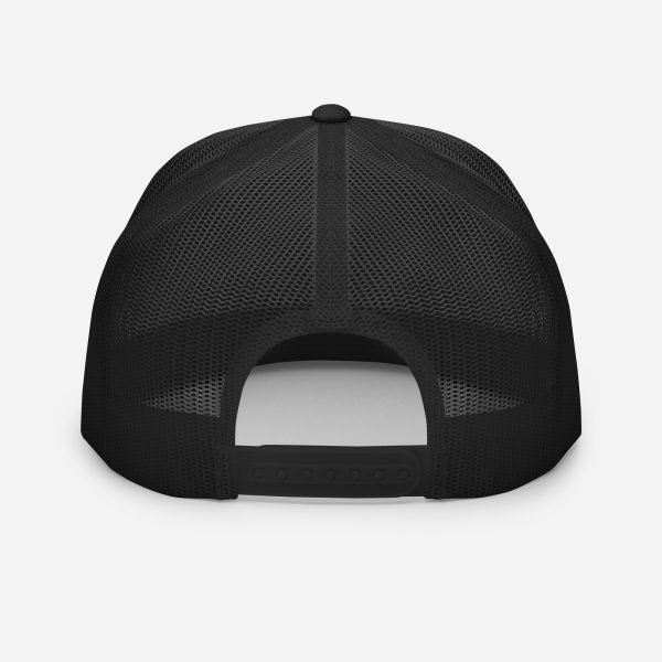 5-panel-trucker-cap-black-back-65cc65131303d.jpg Tai Chi Cloud Hand Embroidered 5-Panel Trucker Cap