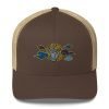 Tai Chi Cloud Hand Embroidered Trucker Cap
