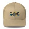 Tai Chi Cloud Hand Embroidered Trucker Cap