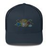 Tai Chi Cloud Hand Embroidered Trucker Cap