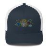 Tai Chi Cloud Hand Embroidered Trucker Cap
