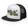 5-panel-trucker-cap-black-white-black-left-front-65f2998b77865.jpg I Ching Trucker Cap