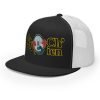5-panel-trucker-cap-black-white-left-front-65ea75dc8af38.jpg I Ching Hexagram Embroidered 5-Panel Trucker Cap