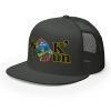 5-panel-trucker-cap-charcoal-left-front-65f2998b776ef.jpg I Ching Trucker Cap