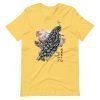 unisex-staple-t-shirt-yellow-front-6625c2bc5dfa7.jpg Tai Chi T-Shirt Grasp The Peacock’s Tail